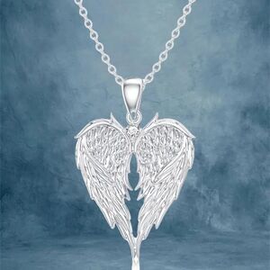 Angel Wings Pendant and Chain